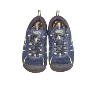 Keen Kids Chandler 2 CNX Toddler Navy and Lime Sneakers Shoe Size 11